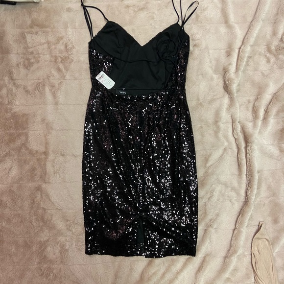 Aakaa black sequin dress SOLD - Picture 2 of 3